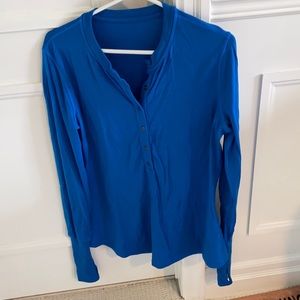 Lululemon merino Henley, sz 12